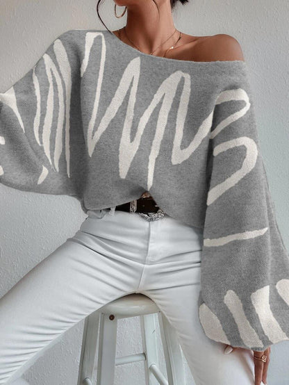 Gracefully Designed Sweater