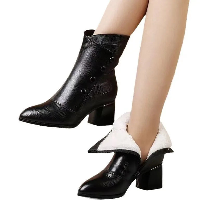 Chic Orthopedic Boots with Unique Design