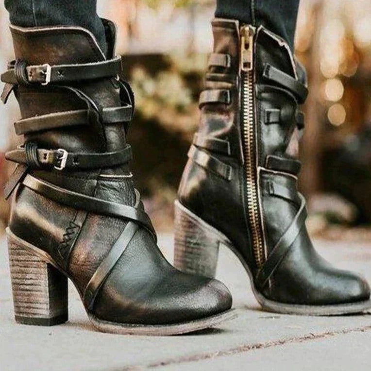 Vintage Inspired Orthopedic Boots