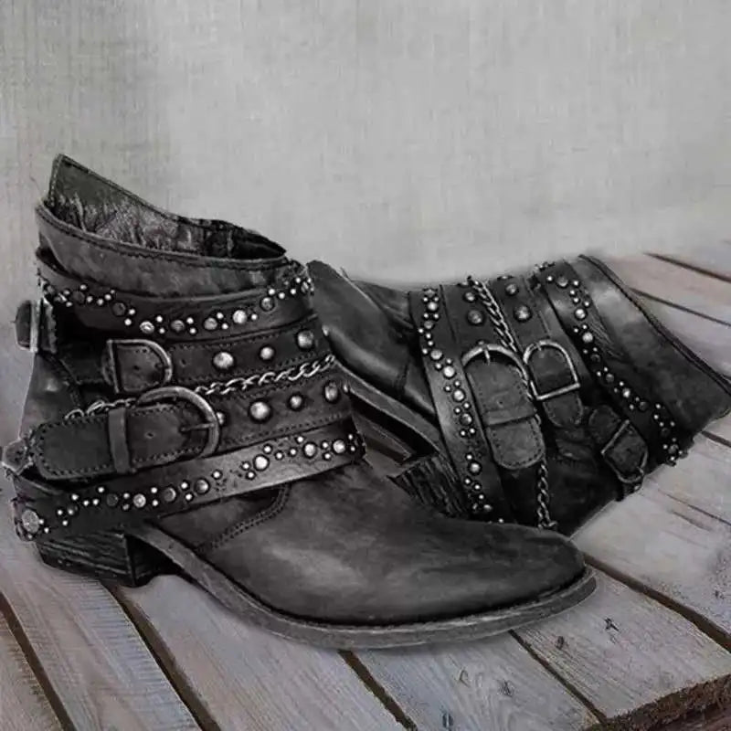 Chic Orthopedic Boots with Unique Design