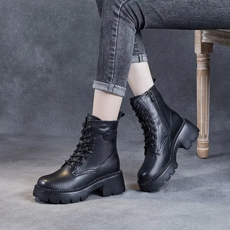 Vintage Inspired Orthopedic Boots