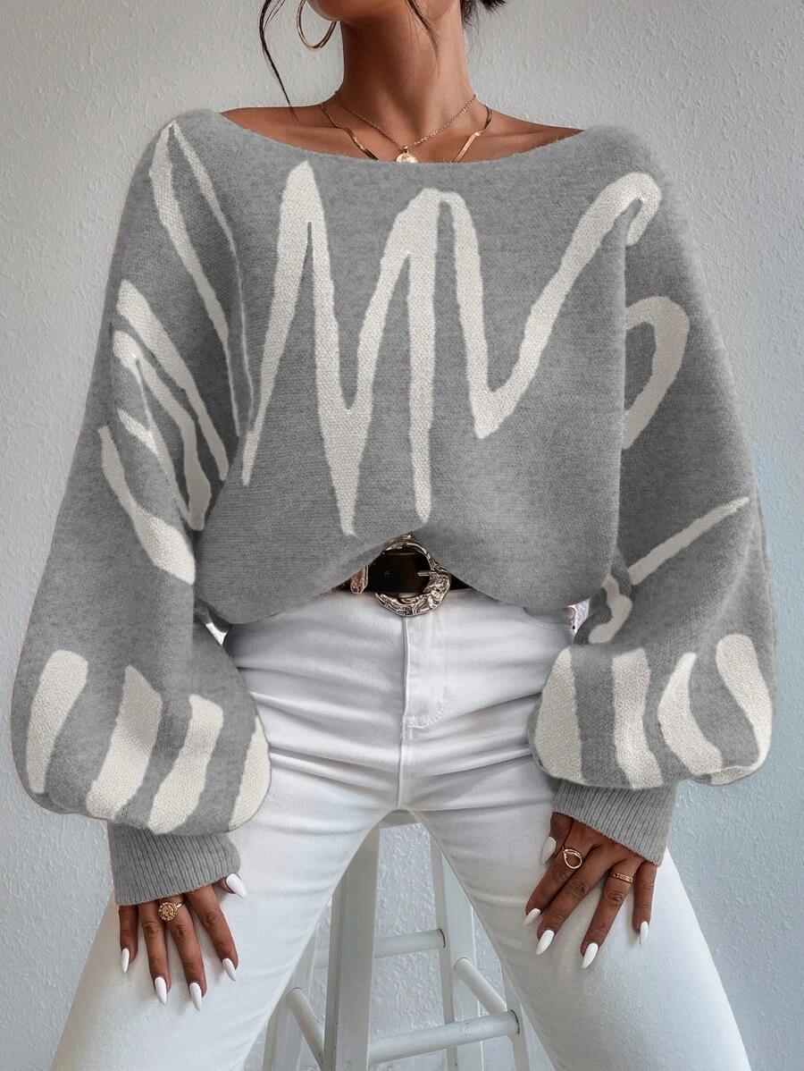Gracefully Designed Sweater