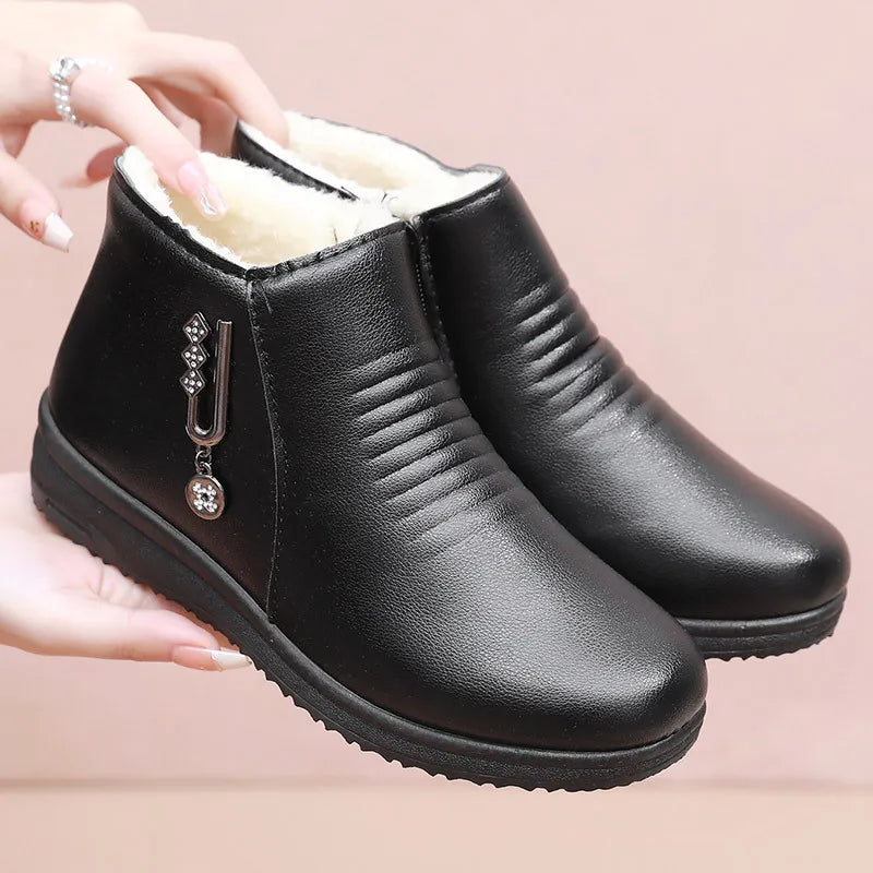Chic Orthopedic Boots with Unique Design