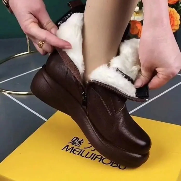 Vintage Inspired Orthopedic Boots