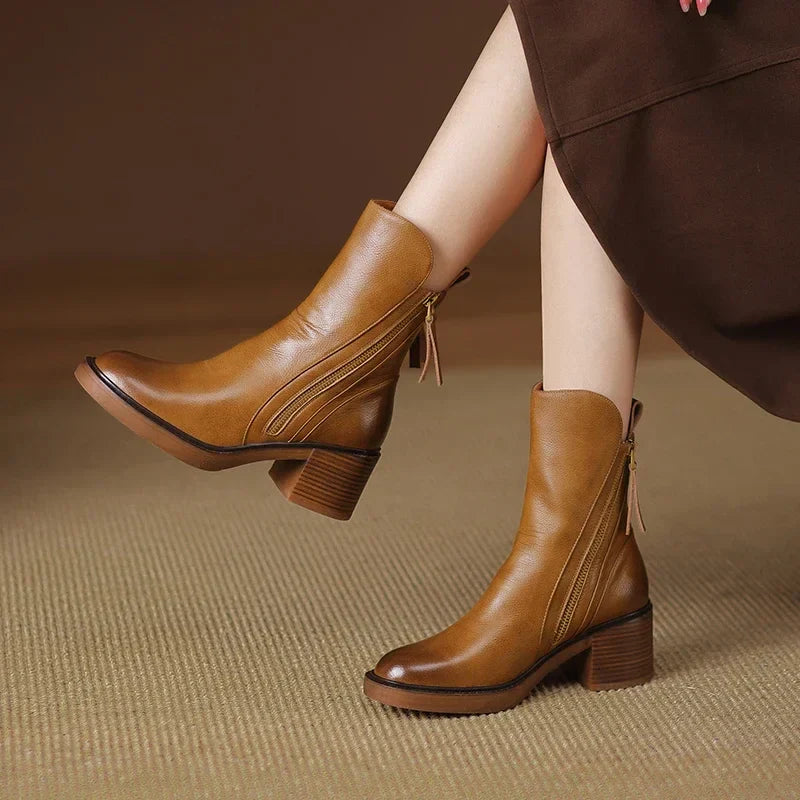 Vintage Inspired Orthopedic Boots