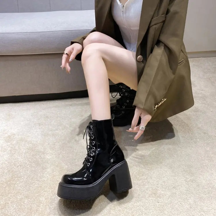 Vintage Inspired Orthopedic Boots