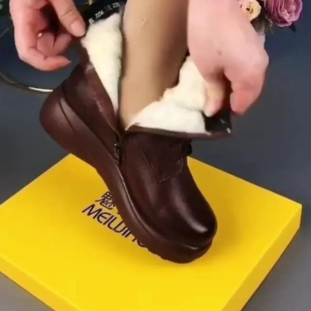 Vintage Inspired Orthopedic Boots