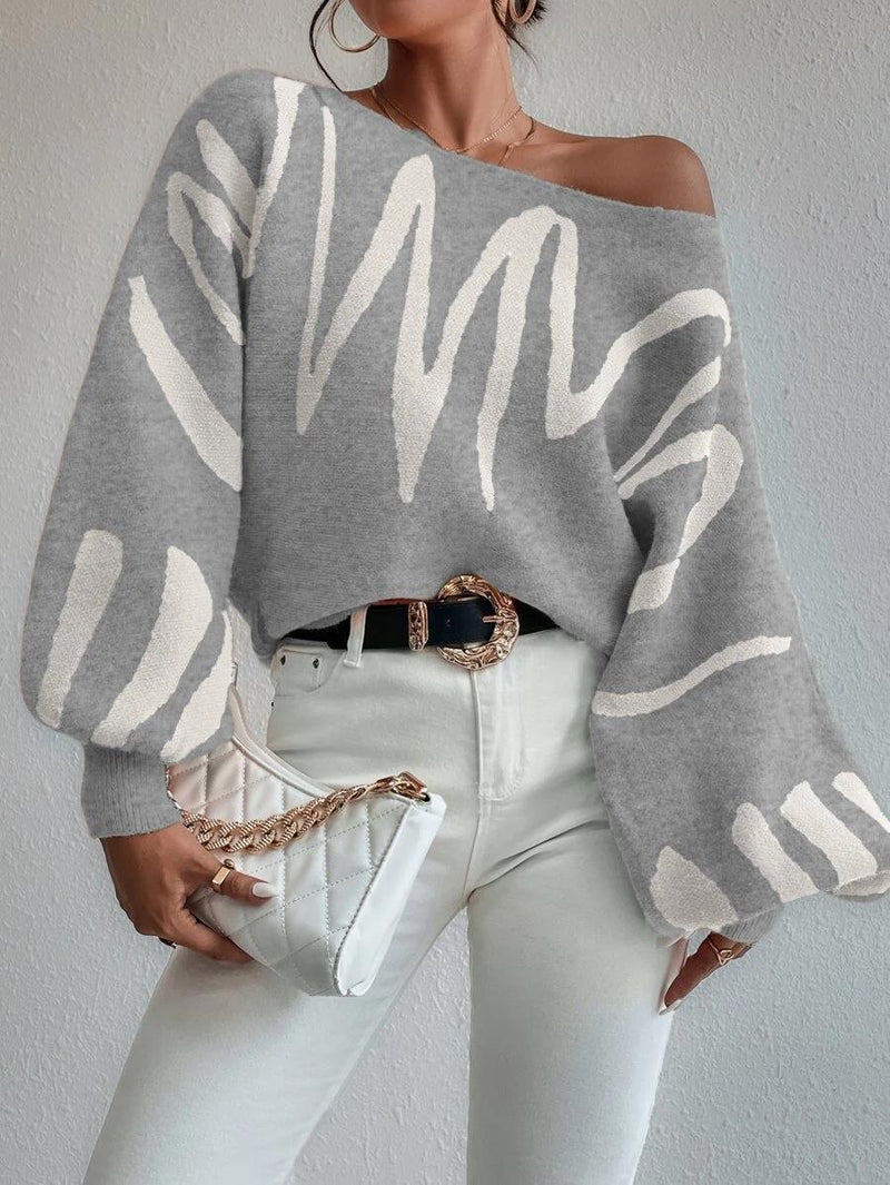 Gracefully Designed Sweater