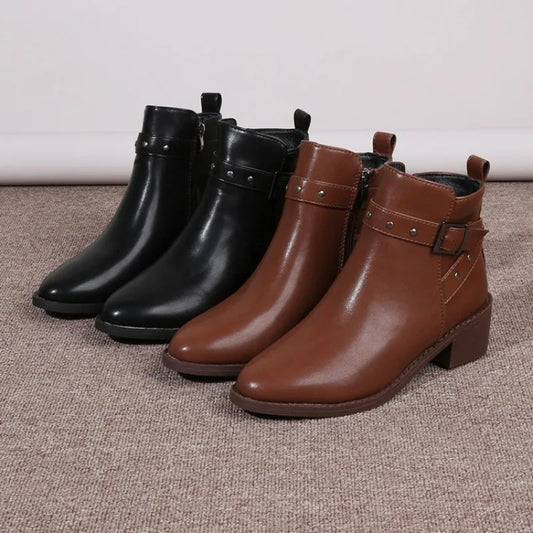 Chic Orthopedic Boots with Unique Design