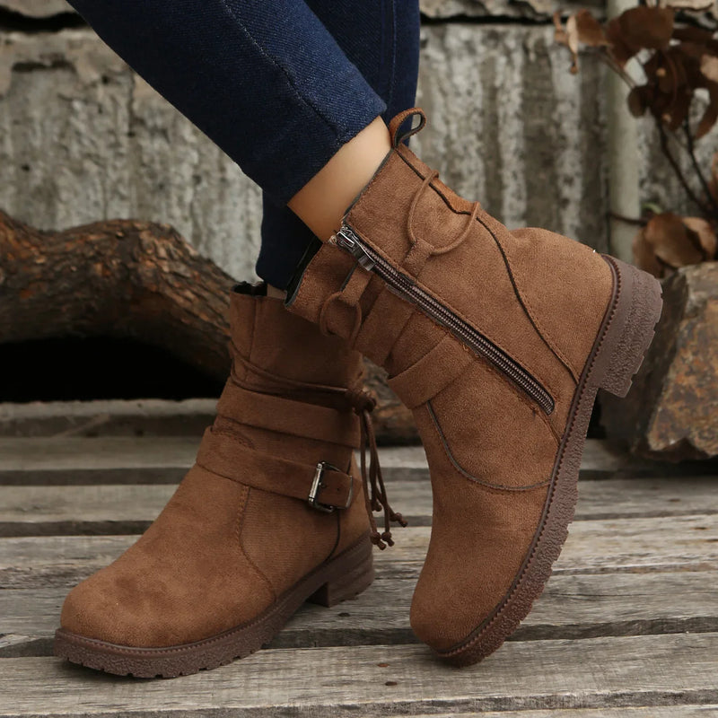 Vintage Inspired Orthopedic Boots