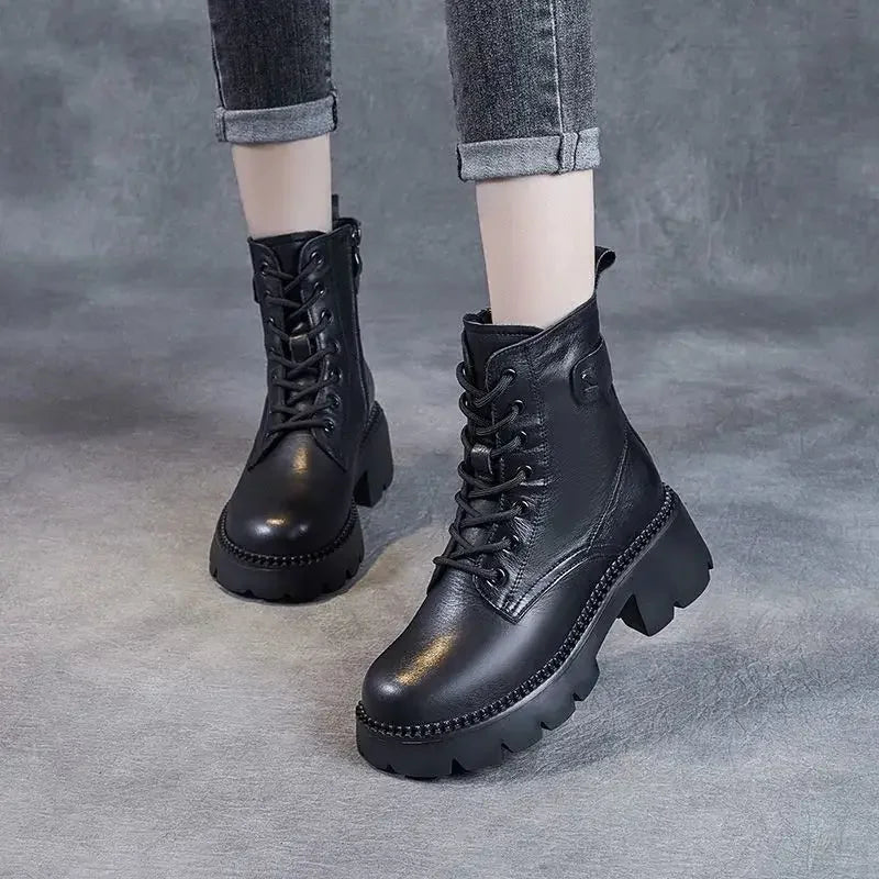 Vintage Inspired Orthopedic Boots