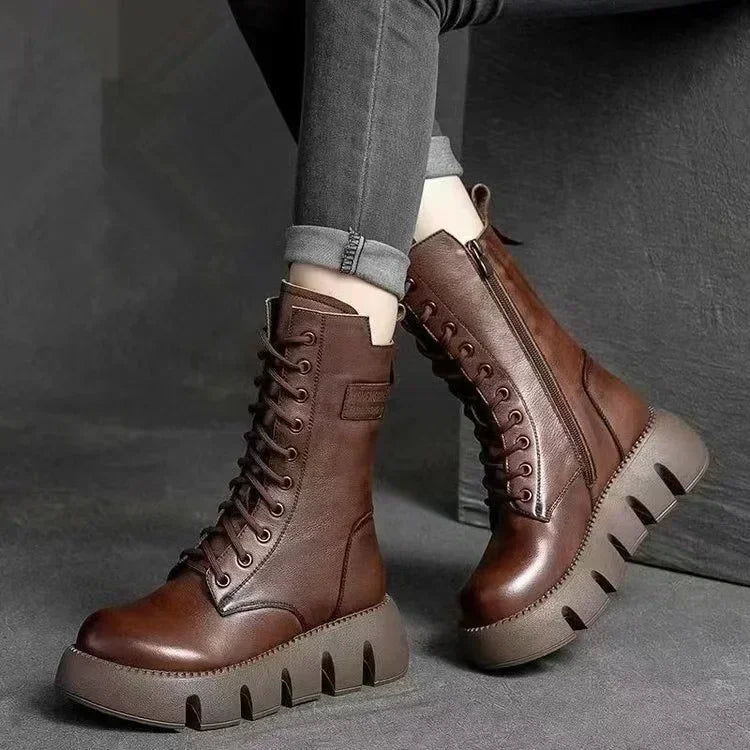 Vintage Inspired Orthopedic Boots