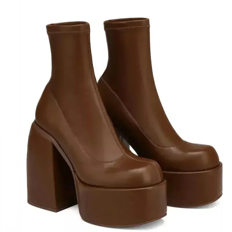 Chic Orthopedic Boots with Unique Design
