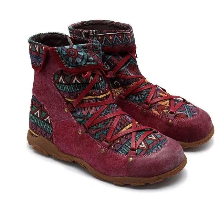 Vintage Inspired Orthopedic Boots