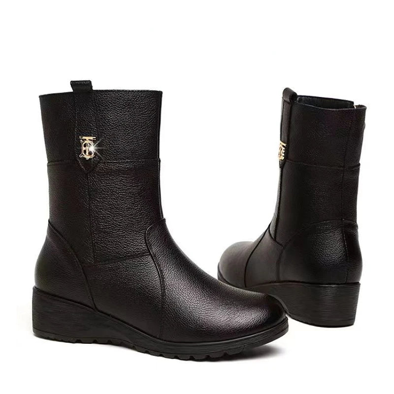 Classic Orthopedic Boots with Timeless Style