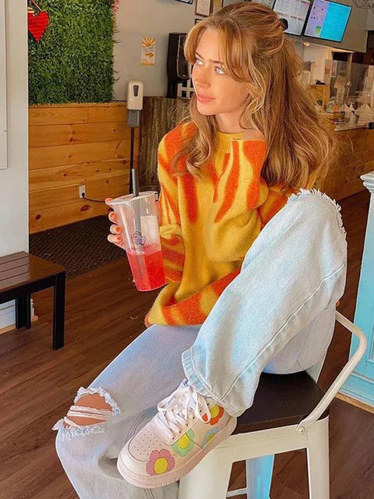Gracefully Designed Sweater