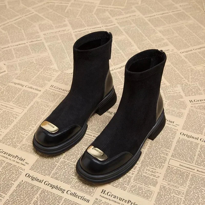 Classic Orthopedic Boots with Timeless Style