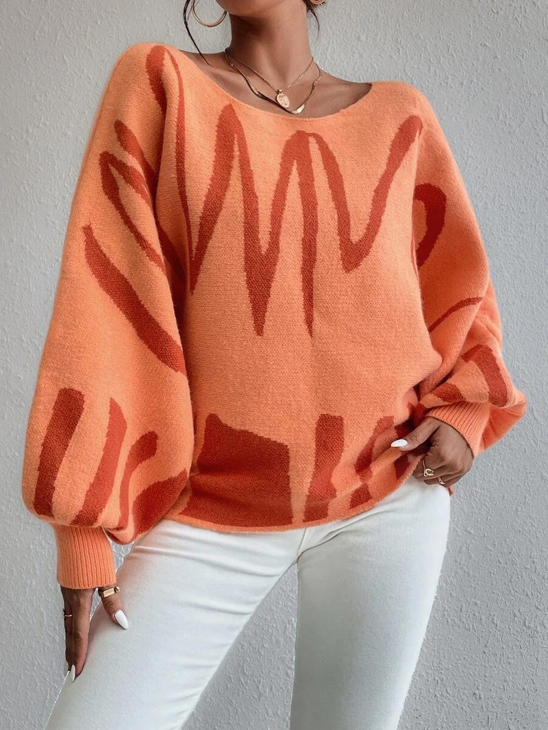 Gracefully Designed Sweater