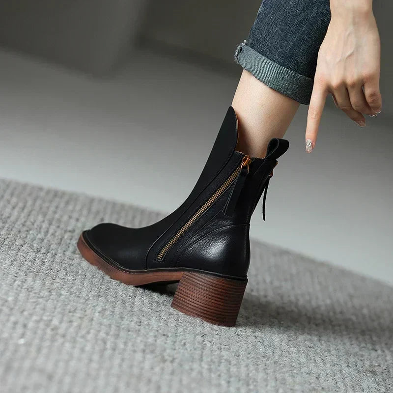 Vintage Inspired Orthopedic Boots