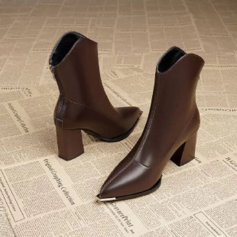 Chic Orthopedic Boots with Unique Design