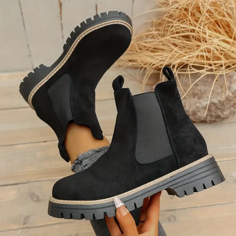 Chic Orthopedic Boots with Unique Design
