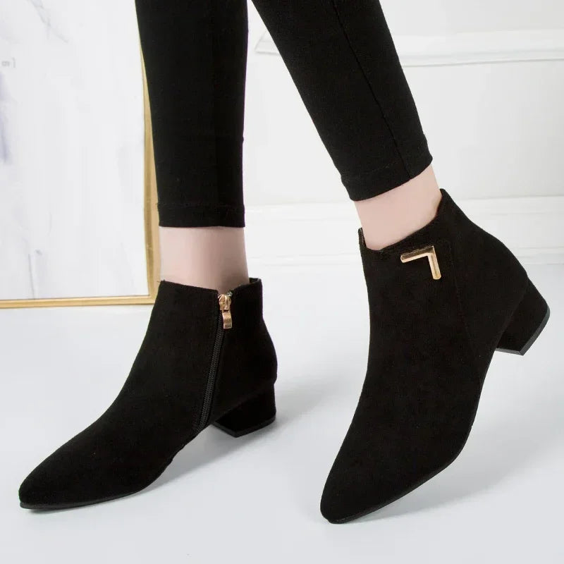 Classic Orthopedic Boots with Timeless Style