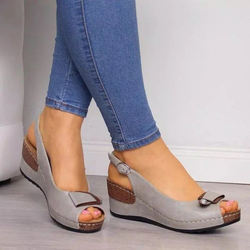 Vintage Inspired Orthopedic Sandals