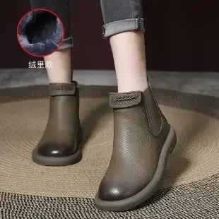 Classic Orthopedic Boots with Timeless Style