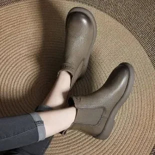 Classic Orthopedic Boots with Timeless Style