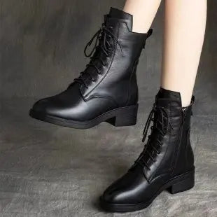 Chic Orthopedic Boots with Unique Design