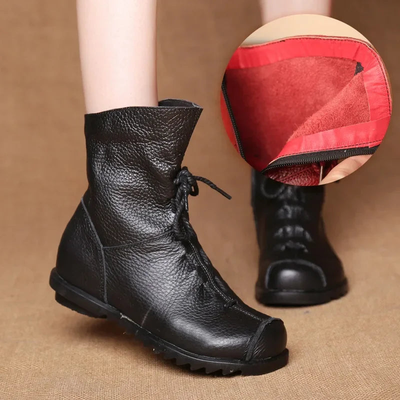Vintage Inspired Orthopedic Boots