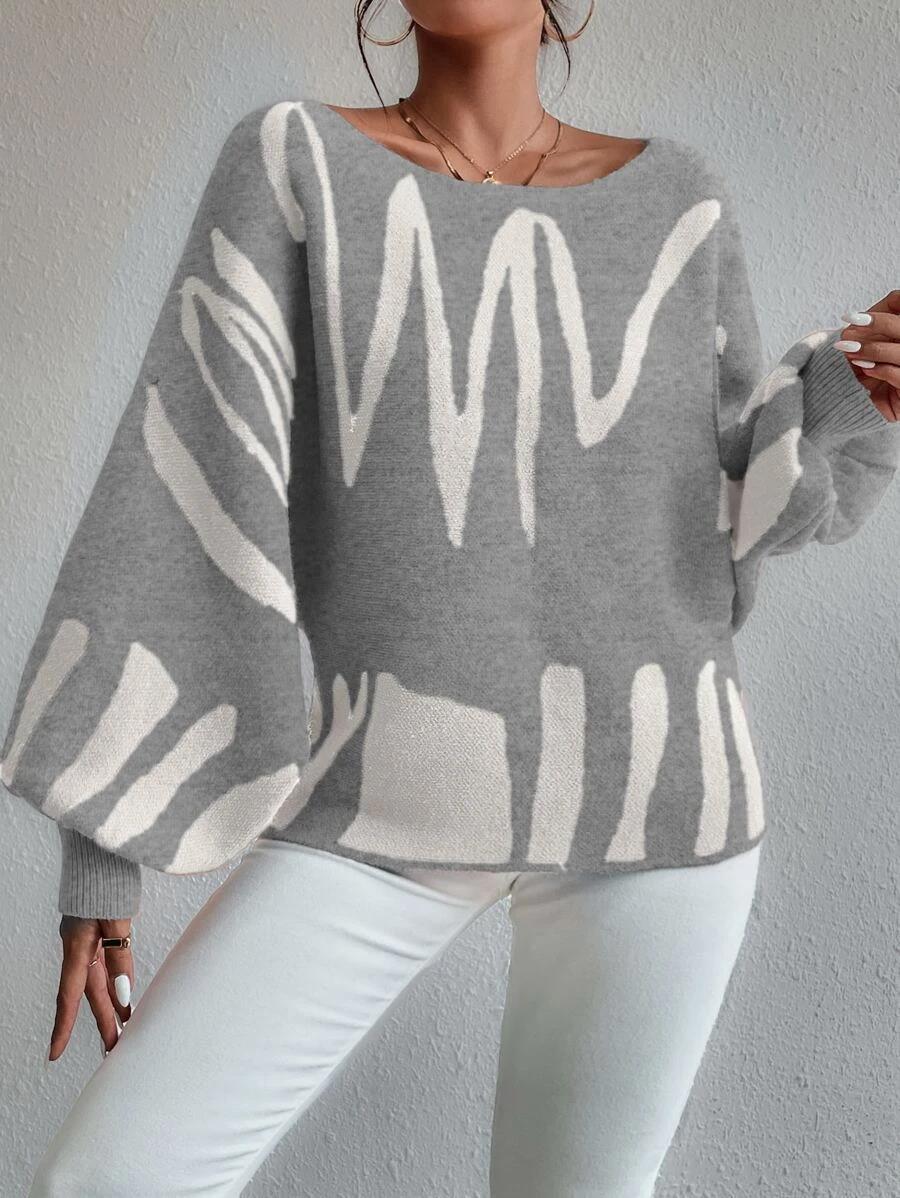 Gracefully Designed Sweater