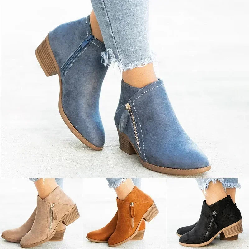 Classic Orthopedic Boots with Timeless Style