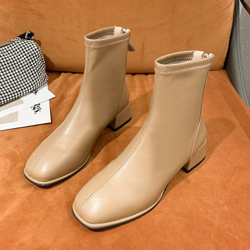 Chic Orthopedic Boots with Unique Design