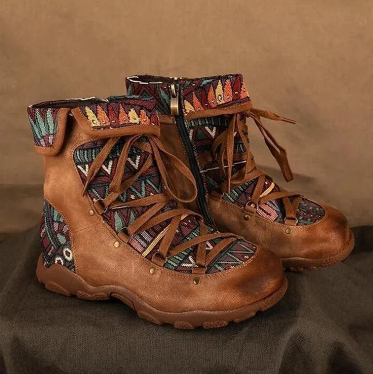 Vintage Inspired Orthopedic Boots