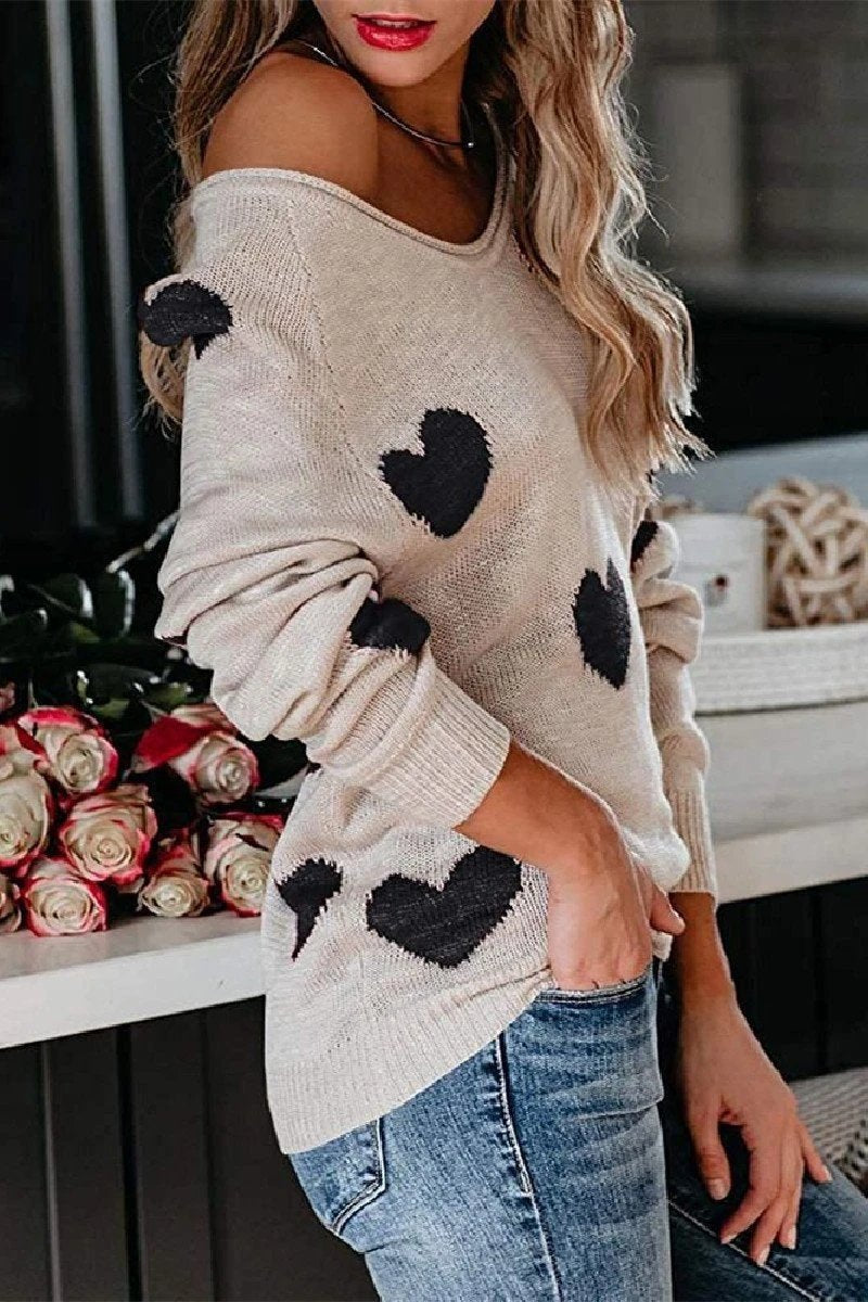 Gracefully Designed Sweater