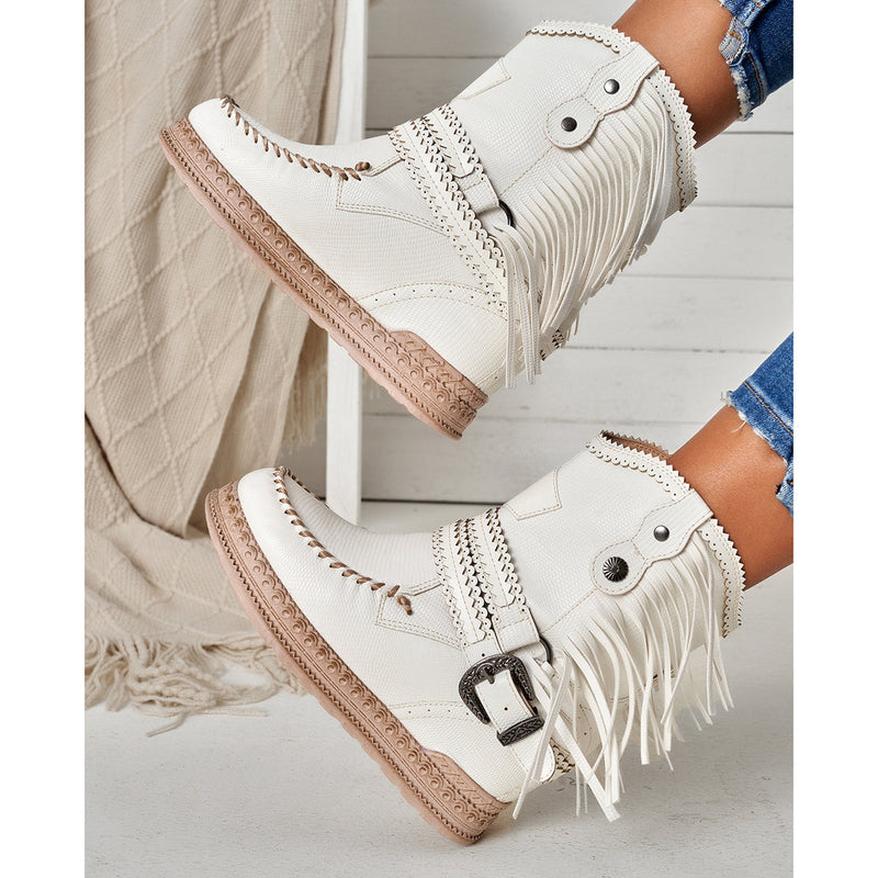Chic Orthopedic Boots with Unique Design