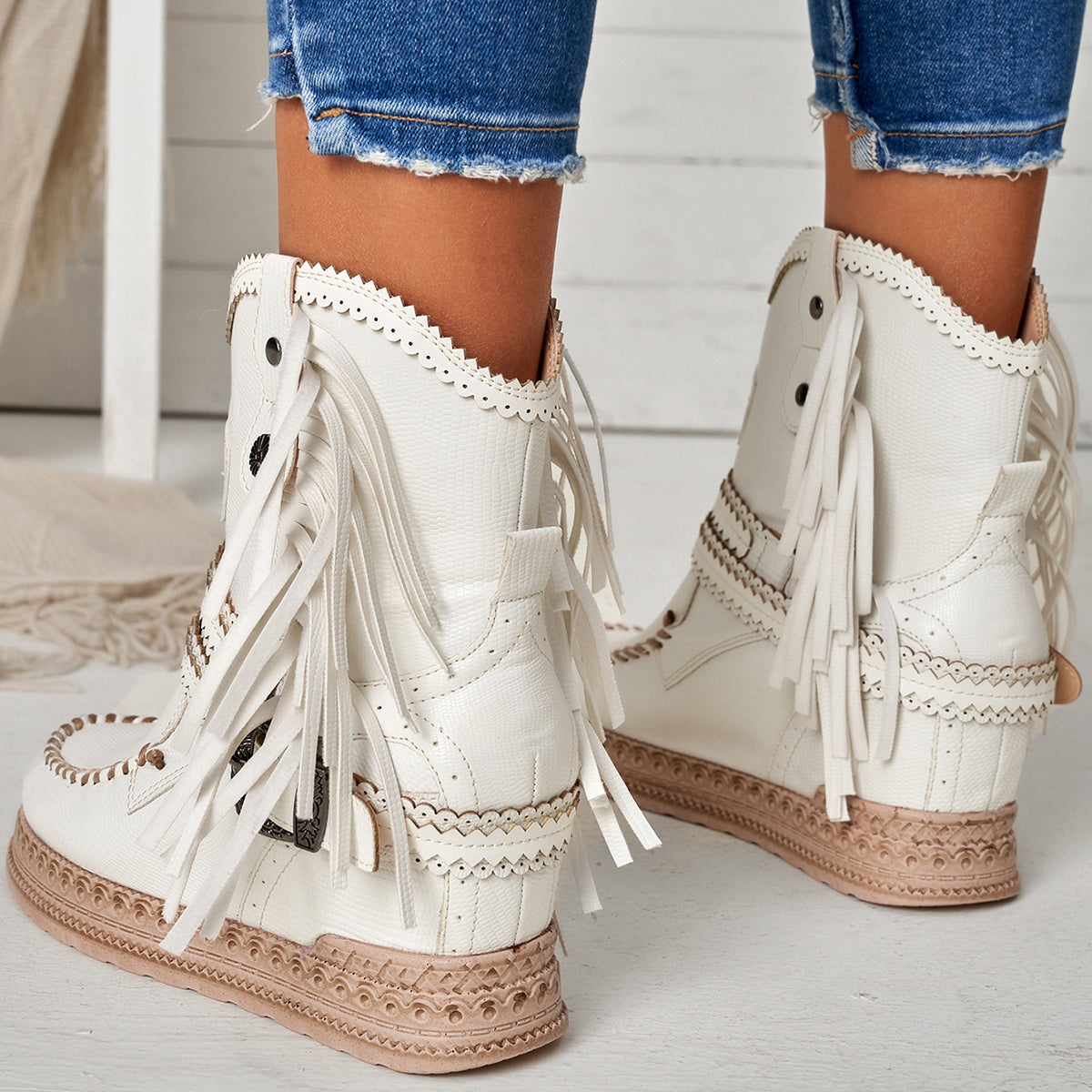 Chic Orthopedic Boots with Unique Design