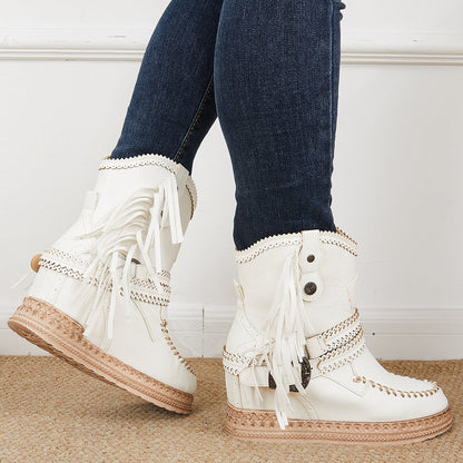 Chic Orthopedic Boots with Unique Design