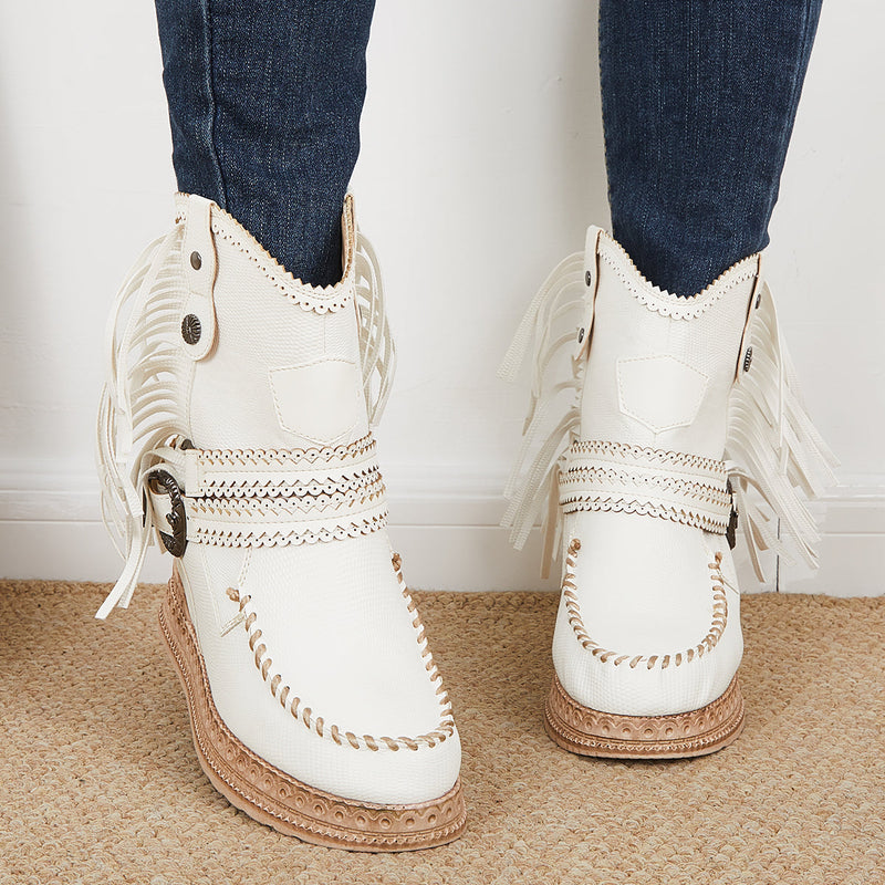 Chic Orthopedic Boots with Unique Design