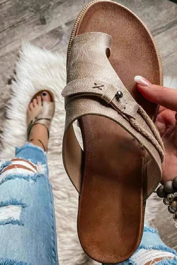 Classic Orthopedic Sandals with Timeless Style