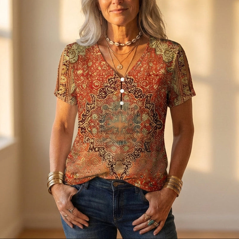 Timeless Vintage Style Top