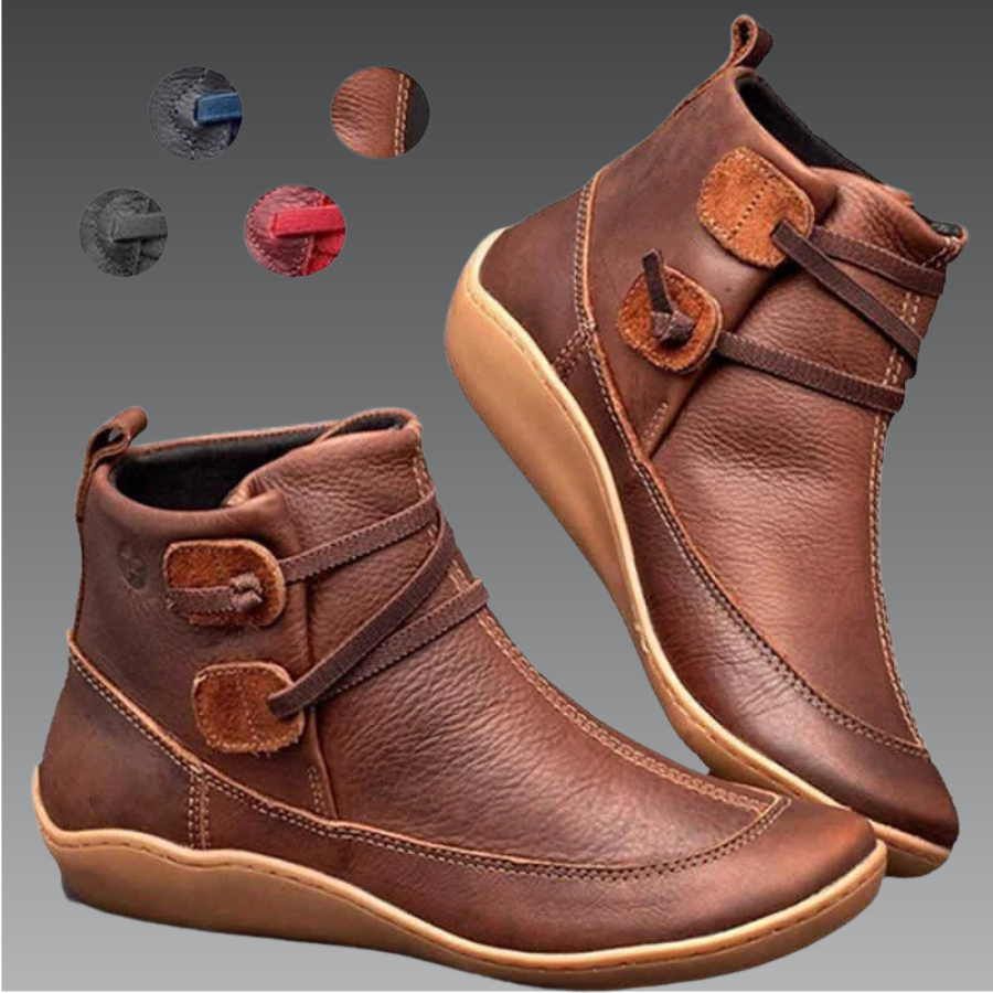 Chic Orthopedic Boots with Unique Design