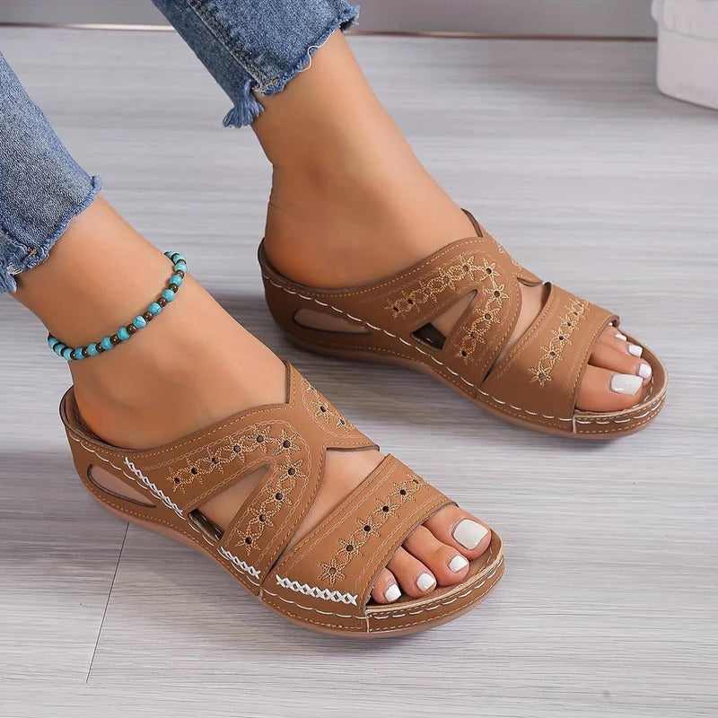 Classic Orthopedic Sandals with Timeless Style