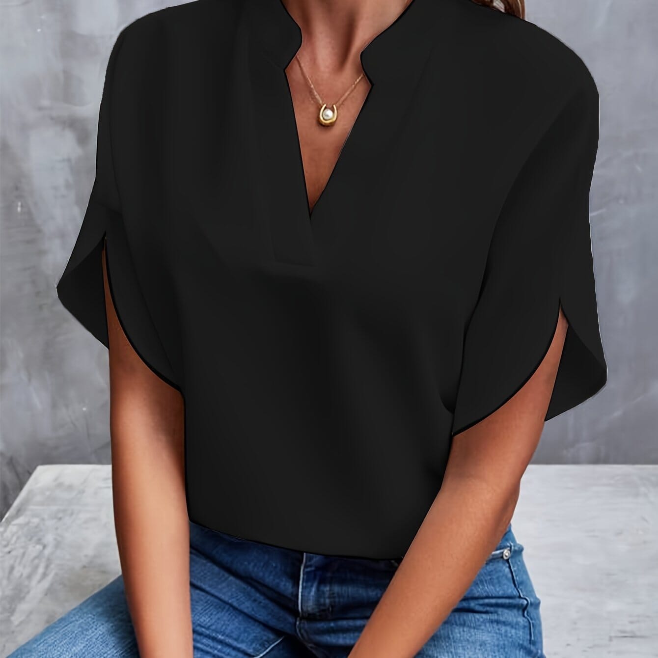 Timeless Vintage Style Blouse