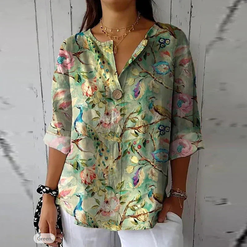 Timeless Vintage Style Blouse