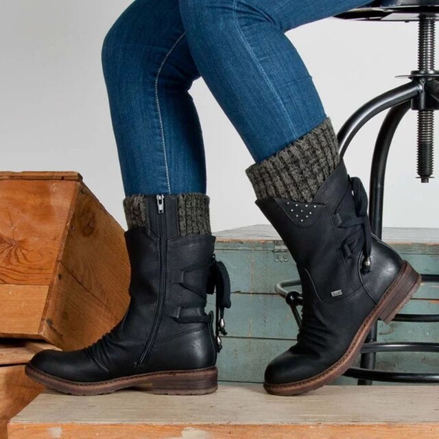 Graceful Orthopedic Boots for Modern Look