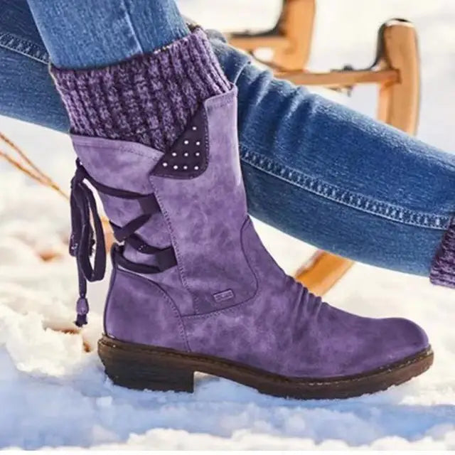Classic Orthopedic Boots with Timeless Style