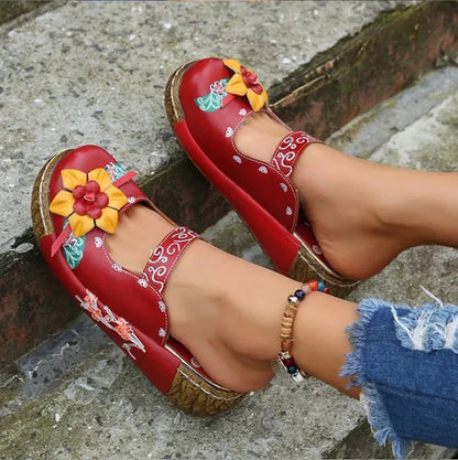 Vintage Inspired Orthopedic Sandals