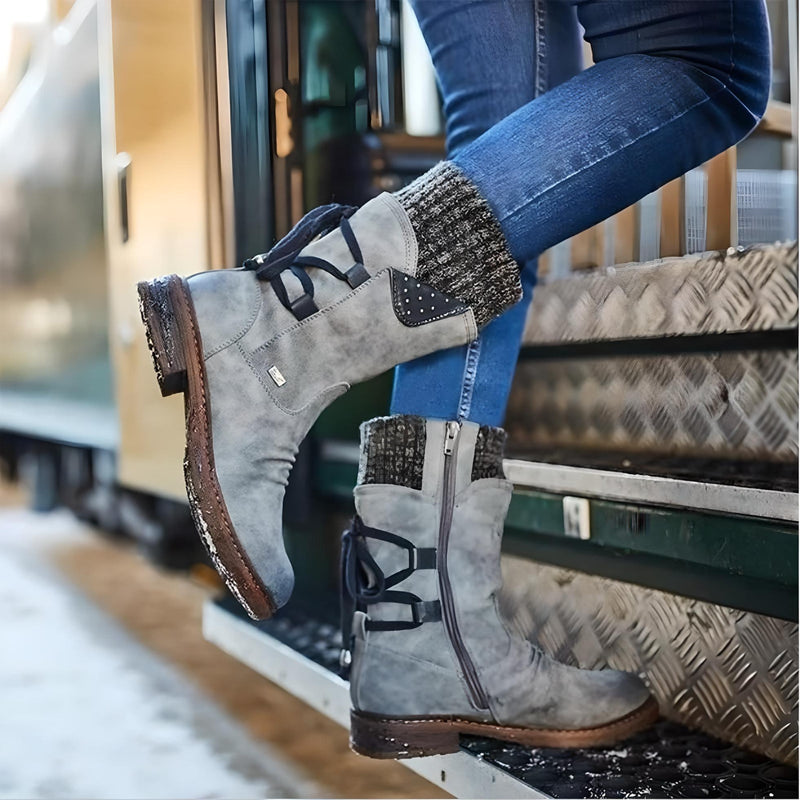 Vintage Inspired Orthopedic Boots